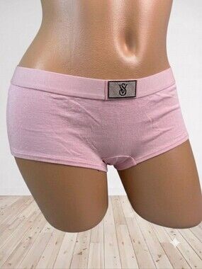 Victoria's Secret Shine Patch Logo Cotton Shortie Panties XXL NWT
